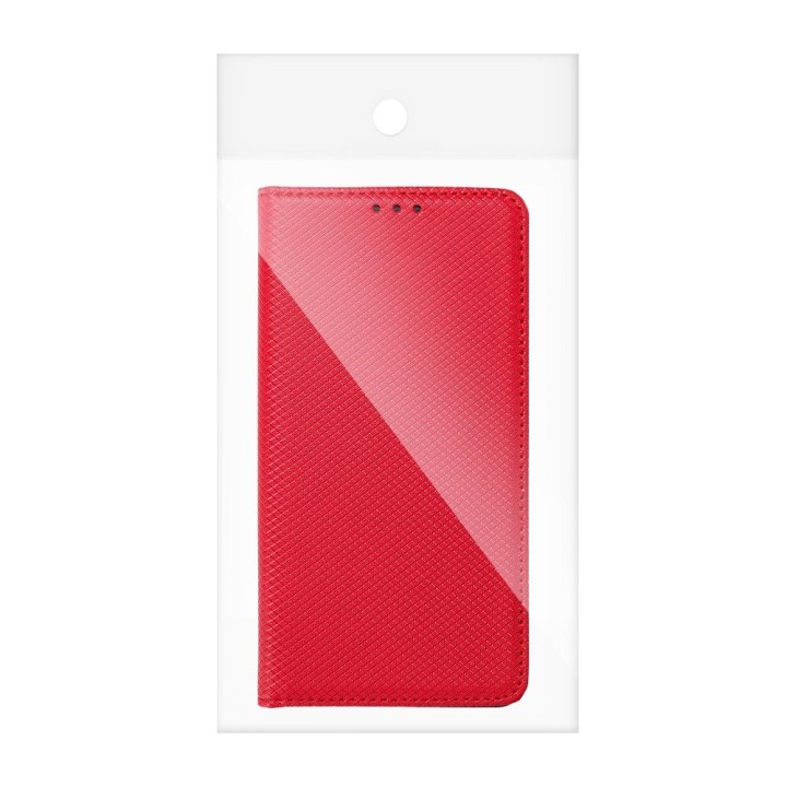 Чехол с клапаном для Oppo A80 Smart Case Book красный