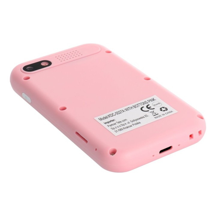 Konsola для игр для детей с экраном IPS 2,4" с кнопками KDC-0027A розовый