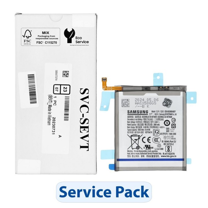 ServicePack Bateria EB-BG980ABY do SAMSUNG  S20 G980F/G981B GH82-22122A