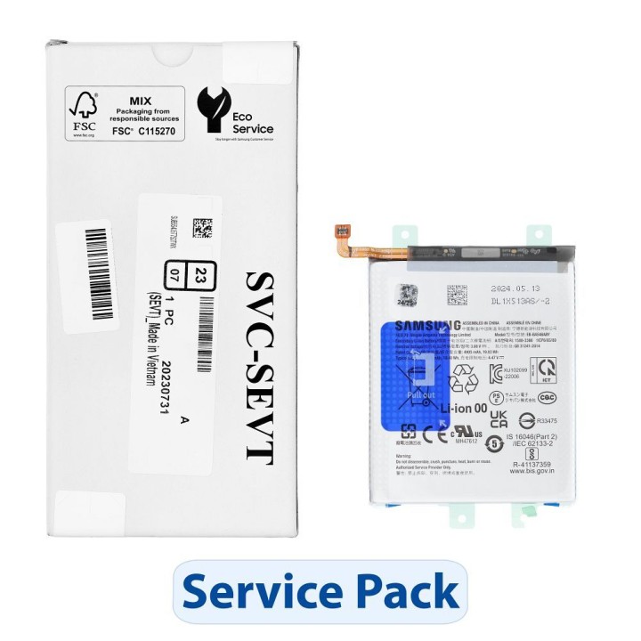 ServicePack аккумулятор EB-BA546ABY для SAMSUNG A34 5G/A54/A55 5G GH82-31469A