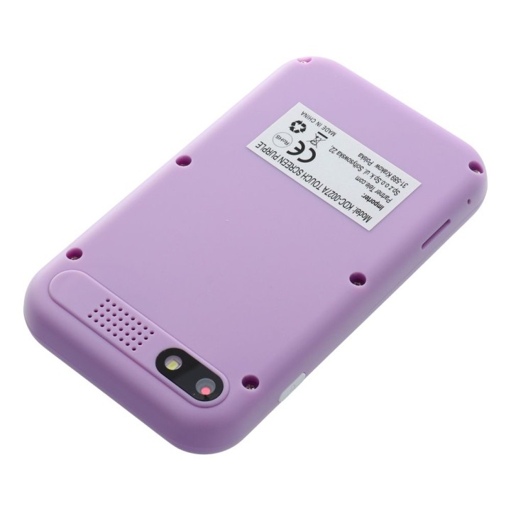 Игровая консоль для детей с сенсорным экраном 2,8" KDC-0027A фиолетовая