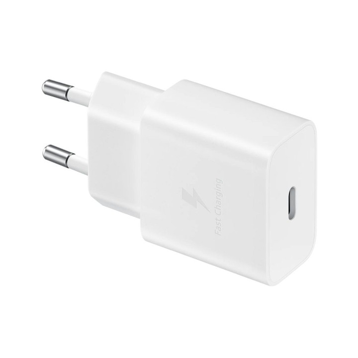 SAMSUNG оригинальное сетевое зарядное устройство тип C PD 3A 15W EP-T1510NWEGEU белое блистер