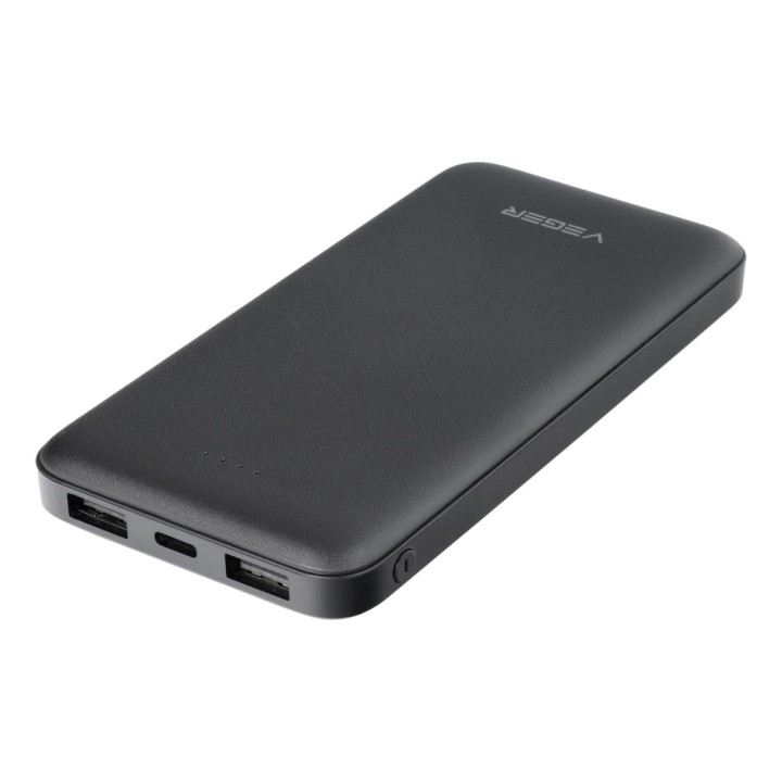 Повербанк Veger A10 (W1065) 2A 10000 mAh чорний