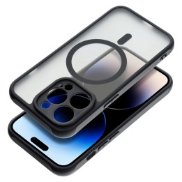Case for Samsung S25 PLUS Full Matte Mag Cover MagSafe compatible black