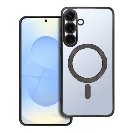 Чехол для Samsung S25 PLUS Electro Mag Cover совместимый с MagSafe черный