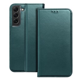 Чохол з клапаном для Samsung S25 PLUS Smart Magneto темно-зелений