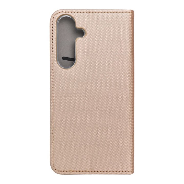 Etui z klapką na Samsung S25 PLUS Smart Case Book złote