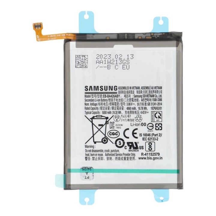 ServicePack Аккумулятор для SAMSUNG A72 A725F GH82-25461A