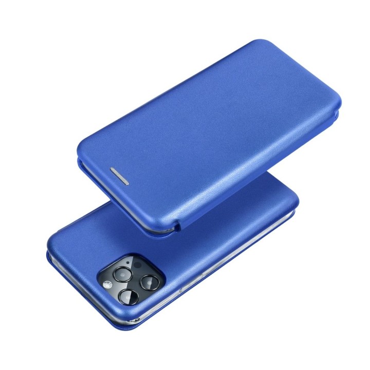 Flip case for Samsung S25 PLUS Elegance Book navy blue