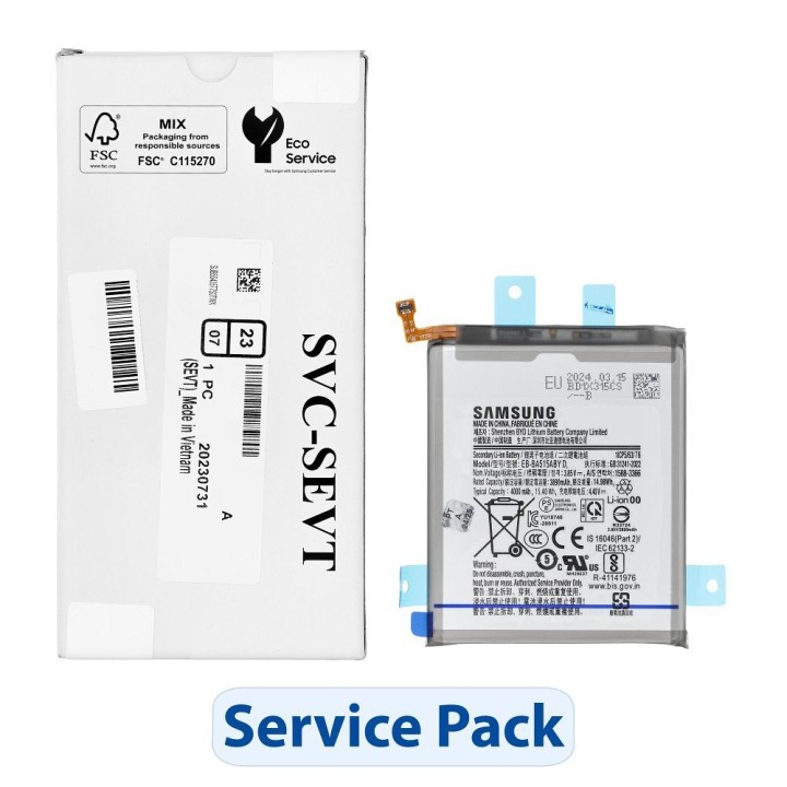 ServicePack Акумулятор EB-BA515ABY для SAMSUNG A51 A515 GH82-21668A