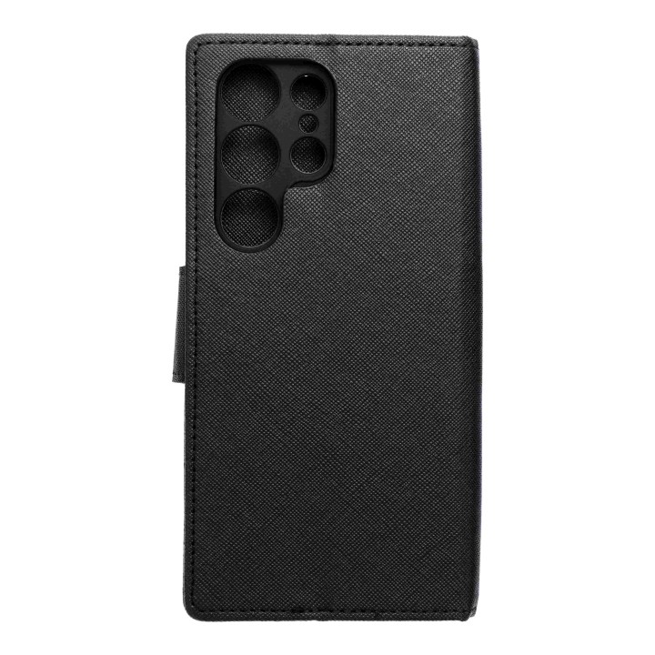 Etui z klapką na Samsung S25 ULTRA Fancy Book czarne