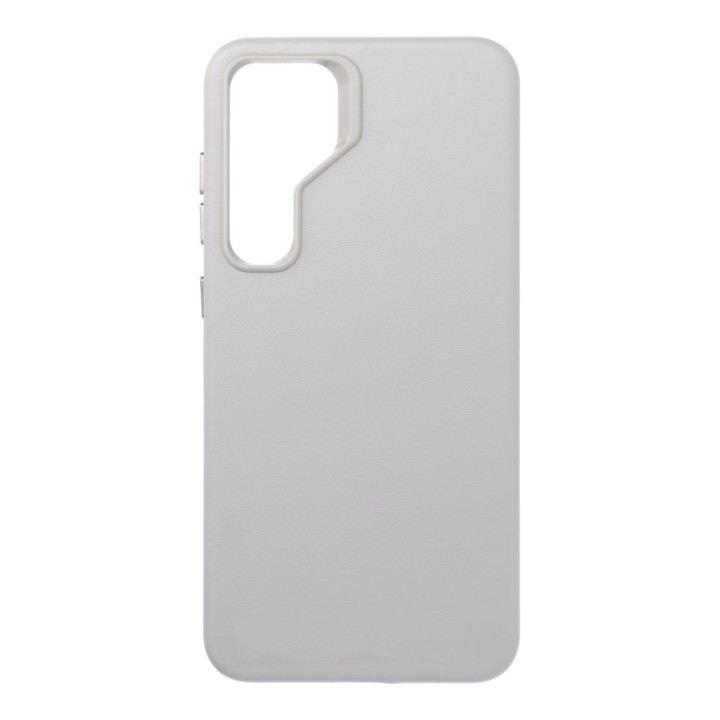 Чохол для Samsung S25 PLUS Leather Mag Cover сумісний із MagSafe сірий