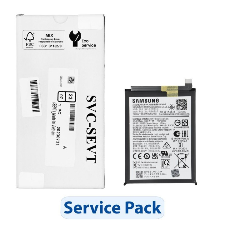 ServicePack Аккумулятор EB-BA226ABY для SAMSUNG A22 5G A226B GH81-20698A