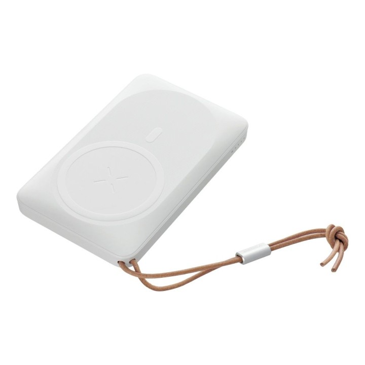 Повербанк сумісний з MagSafe Veger MagOn (VP1151 / W1151) PD QC3.0 2A 20W із зарядкою бездротовим 10000 mAh білий 0INT