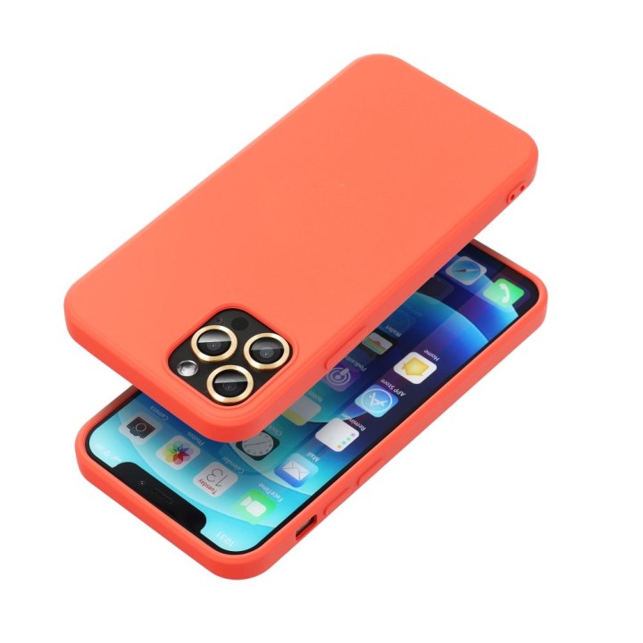 Чехол для Samsung S25 Silicone персиковый