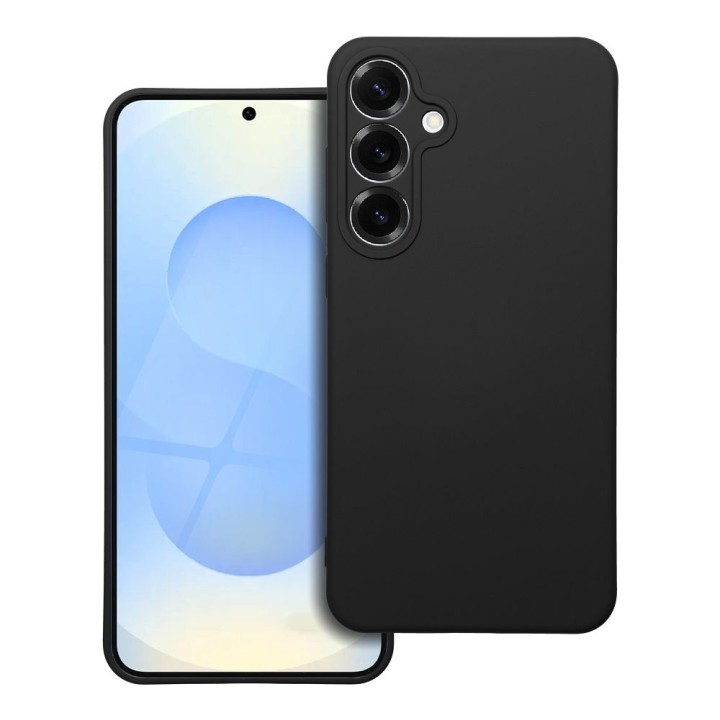 Чехол для Samsung S25 PLUS Silicone черный