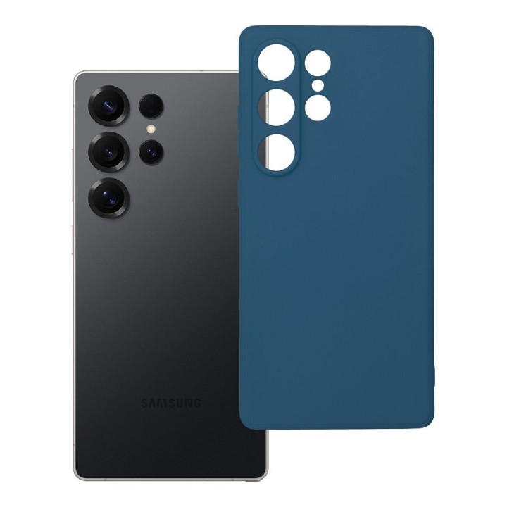 Чехол для Samsung S25 ULTRA Soft темно-синий