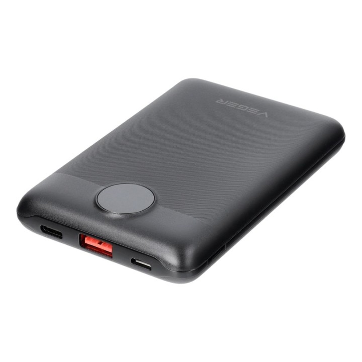 Повербанк Veger S11 (W1140) PD QC3.0 2A 22,5W 10000 mAh чорний 0INT