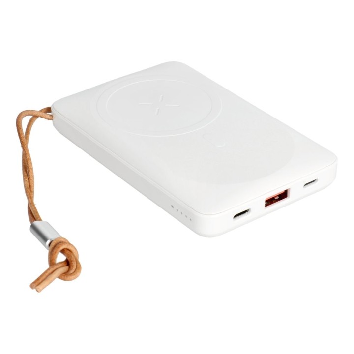 Повербанк, сумісний із MagSafe Veger MagOn (VP1151 / W1151) PD QC3.0 2A 20W, із бездротовим заряджанням 10000 mAh білий 0INT