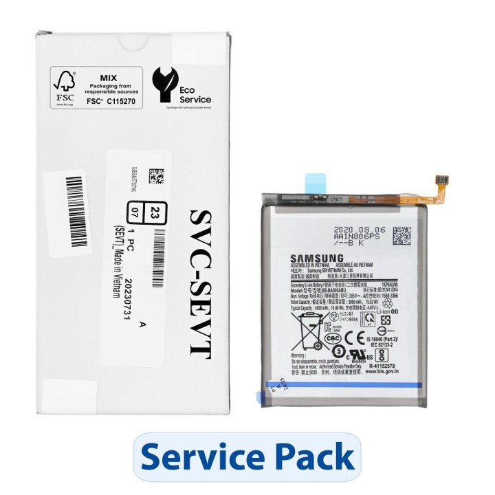 ServicePack акумулятор EB-BA505ABE для SAMSUNG A50 A20 A30 GH82-19269A