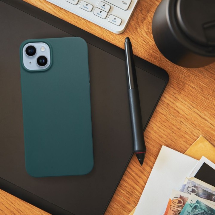 Чохол для Samsung S25 ULTRA Matt темно-зелений