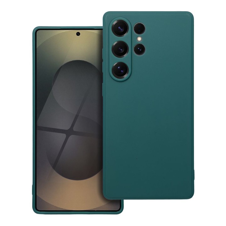 Case for Samsung S25 ULTRA Matt dark green