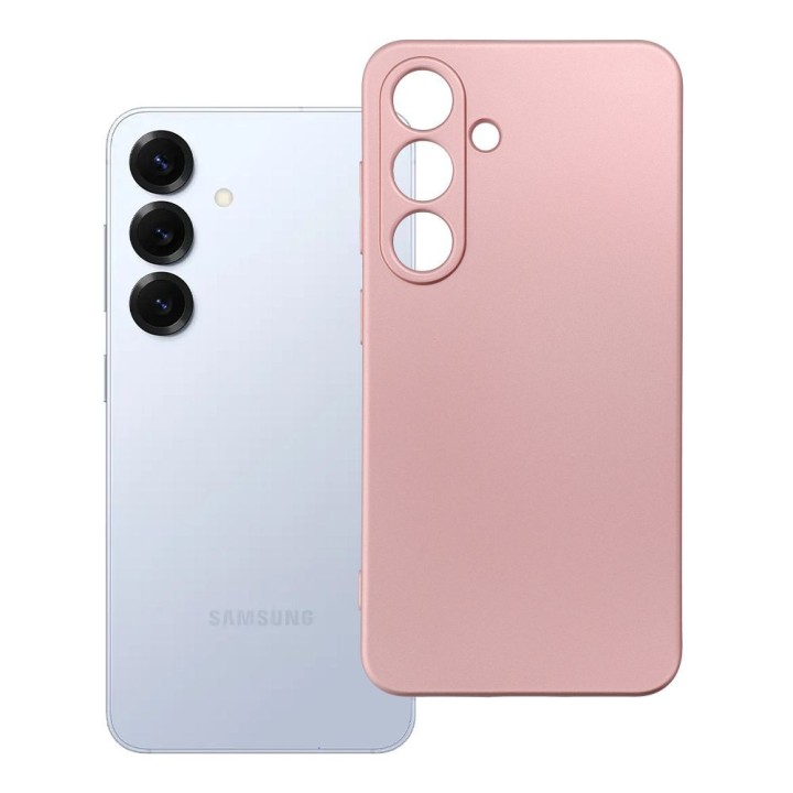 Case for Samsung S25 Metallic pink
