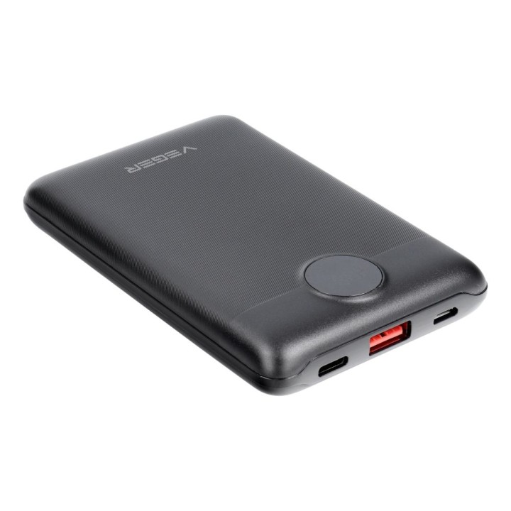 Power bank Veger S11 (W1140) PD QC3.0 2A 22,5W 10000 mAh black 0INT