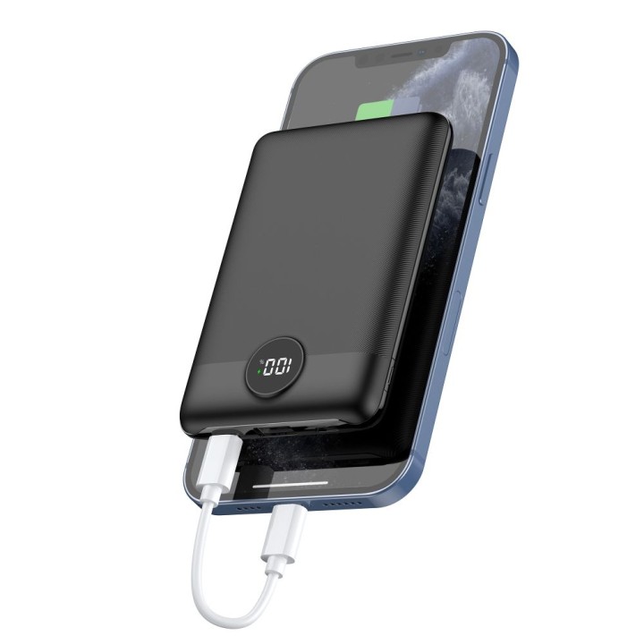 Повербанк Veger S11 (W1140) PD QC3.0 2A 22,5W 10000 mAh черный 0INT