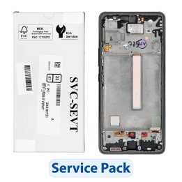 ServicePack дисплей LCD SAMSUNG A53 5G A536B GH82-28024A Black