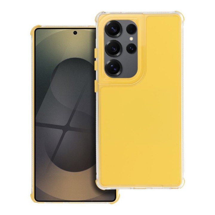 Чохол для Samsung S25 ULTRA Matrix жовтий