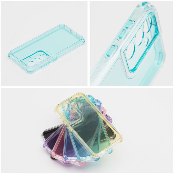 Case for Samsung S25 Matrix Clear mint