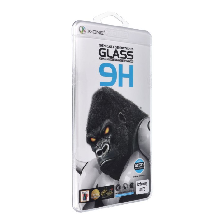 Tempered glass for Samsung A27 5G / S24 FE X-One Full Cover Extra Strong Crystal Clear (full glue) black