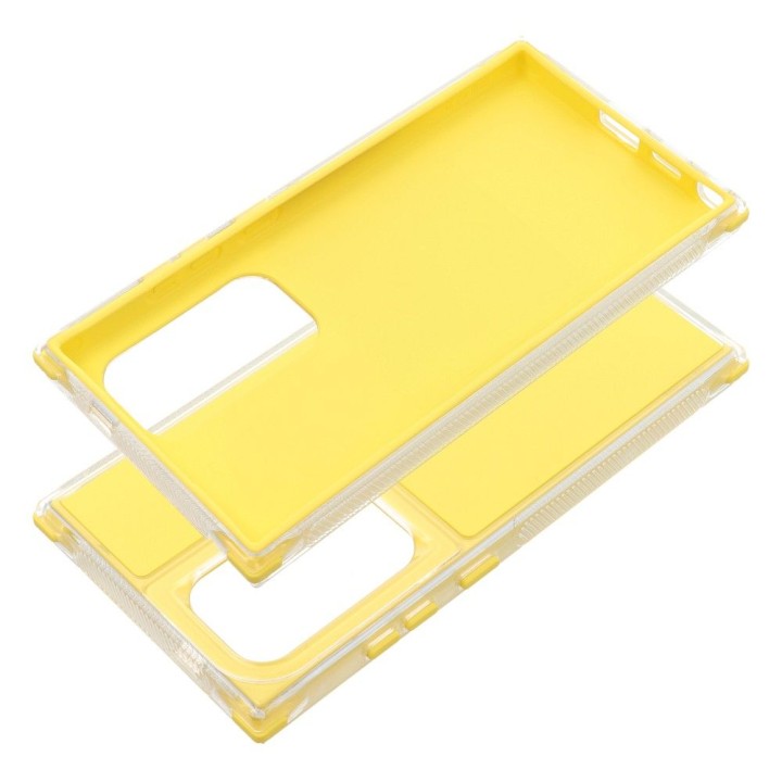 Etui na Samsung S25 Matrix żółte