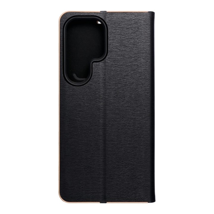 Flip case for Samsung S25 ULTRA Luna Book Gold black