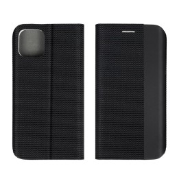 Etui z klapką na Samsung S25 PLUS Sensitive Book czarne