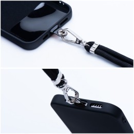 Phone lanyard, phone charm - SWING (6mm) with adjustable length / cord length 165cm (max 82,5cm loop length) / for