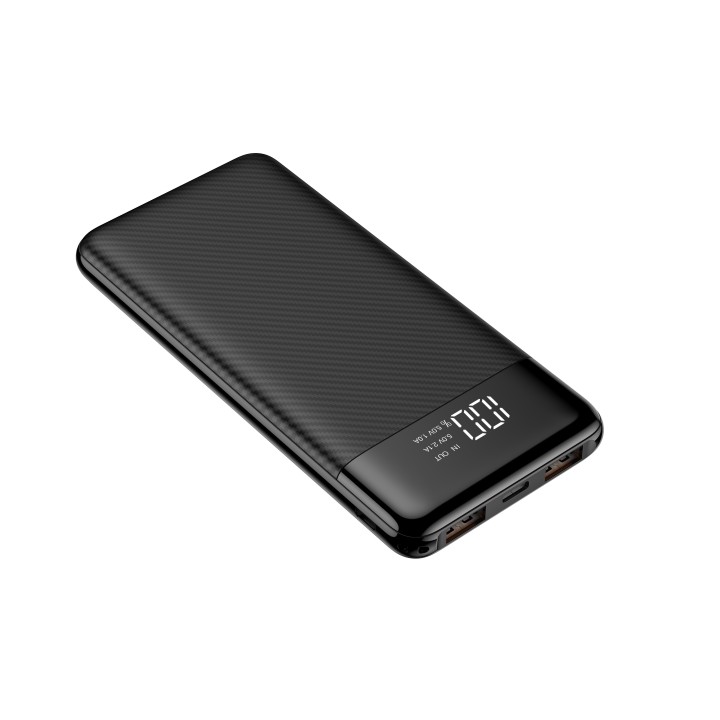 Повербанк Veger L11 (W1087) 10000 mAh чорний