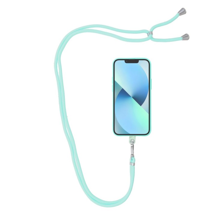 Phone lanyard, phone charm - SWING (6mm) with adjustable length / cord length 165cm (max 82,5cm loop length) / for