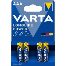 VARTA battery alkaline R3 (AAA) Longlife Power 4 pcs