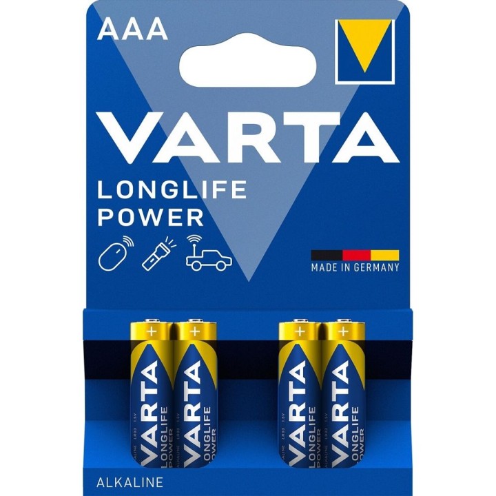 VARTA battery alkaline R3 (AAA) Longlife Power 4 pcs