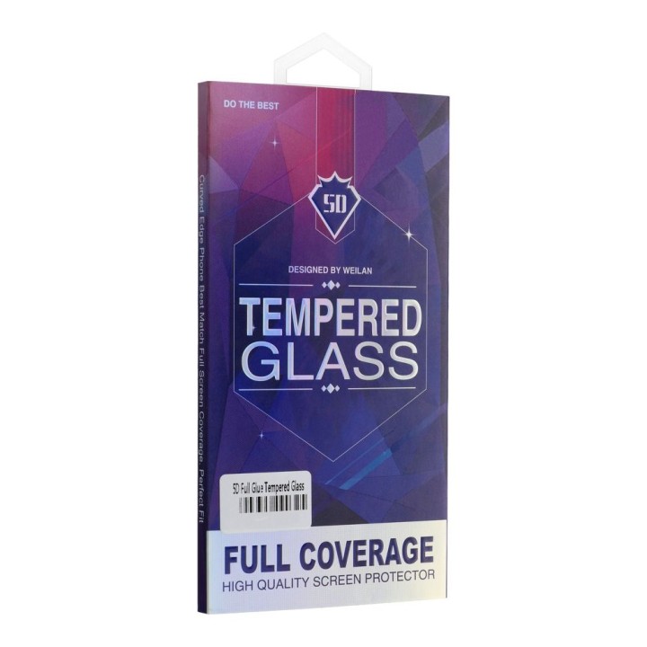 Загартоване скло 5D Full Glue для Samsung S25 PLUS / S25 EDGE Tempered Glass чорне