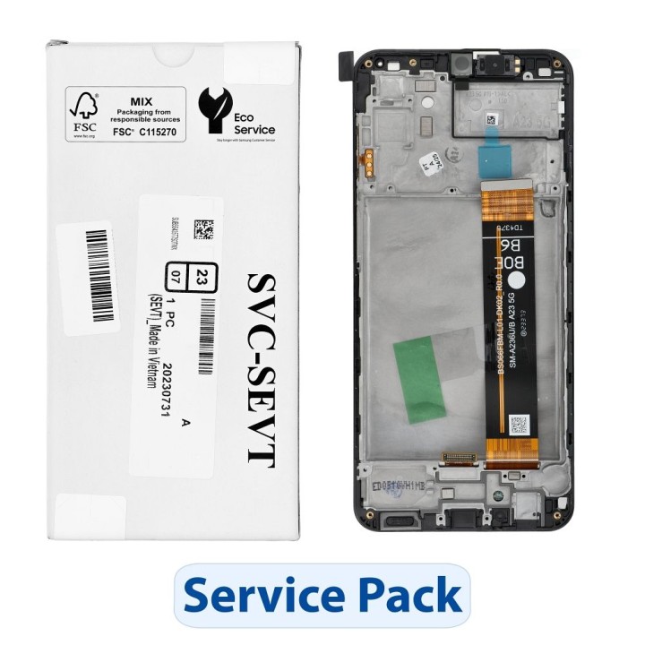 ServicePack дисплей LCD SAMSUNG A23 5G A236 GH82-29734A
