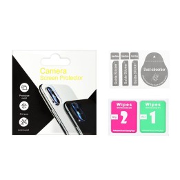 Загартоване скло 5D Full Glue на камеру для Samsung S25 чорне