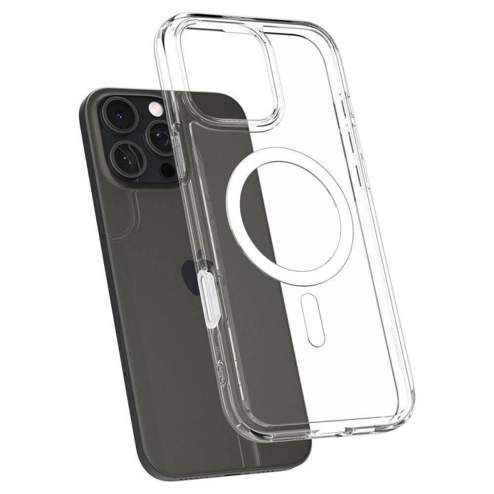 SPIGEN чехол ULTRA HYBRID "T" MAG совместимый с Magsafe для IPHONE 16 Pro Max white