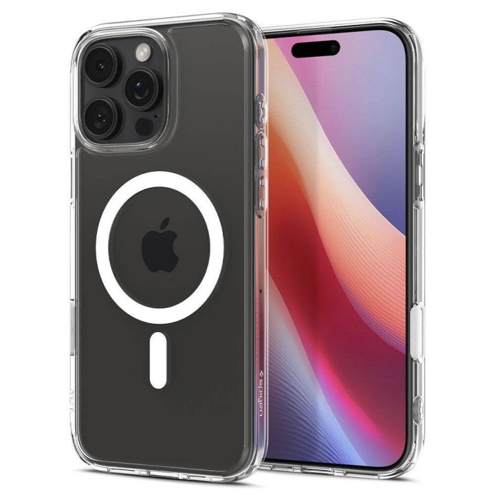SPIGEN чехол ULTRA HYBRID "T" MAG совместимый с MagSafe для IPHONE 16 Pro Max белый