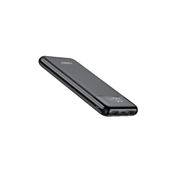 Повербанк Veger L11 (W1087) 10000 mAh чорний