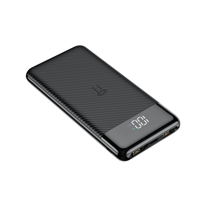 Повербанк Veger L11 (W1087) 10000 mAh чорний