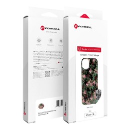 Чохол для iPhone 15 PRO MAX Forcell F-Protect Mirage сумісний з MagSafe Military Drop-Test rose drama