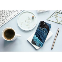 Case for iPhone 15 Forcell F-Protect Mirage MagSafe compatible Military Drop-Test deep sea